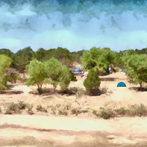 Beaver Dunes State Park Camping Area | Texas Camping Destinations