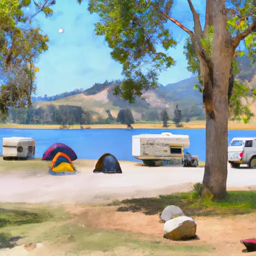 CAMPGROUND BY THE LAKE