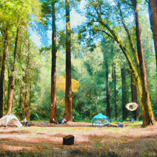 CAMPING HENRY COWELL REDWOOD STAGE PARK