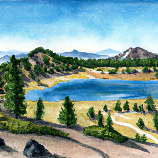 SUMMIT LAKE (NORTH AND SOUTH) - LASSEN VOLCANIC NATIONAL PARK