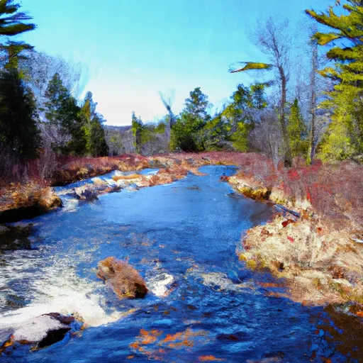  HEADWATERS TO  MOUTH AT WEST BRANCH PLEASANT RIVER