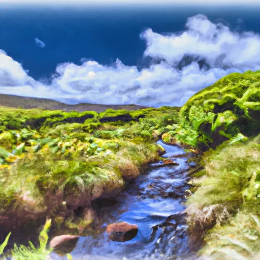  HEADWATERS IN THE MOUNTAIN BOGS BETWEEN PEPEOPAE AND PU’U ALI’I JUST ABOVE AN ELEVATION OF 4,000 FEET ON THE INTERFLUVE THAT SEPARATES WAIKOLU AND PELEKUNU VALLEYS TO ENDS WHERE PIPES FIRST MEET THE RIVER AND MAIN DIVERSION BEGINS 