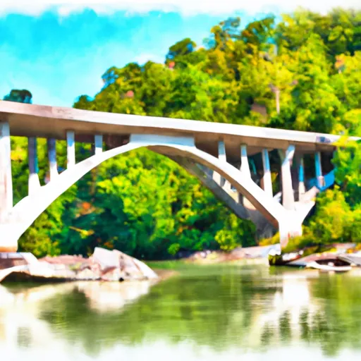 KENTUCKY ROAD 80 BRIDGE TO DOWNSTREAM PART OF ROCKCASTLE NARROWS