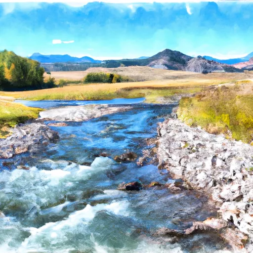  THE HEADWATERS TO  THE CONFLUENCE WITH SODA BUTTE CREEK