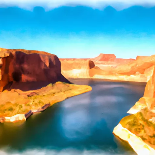  BOUNDARY OF GLEN CANYON NATIONAL RECREATION AREA TO  CONFLUENCE WITH LAKE POWELL