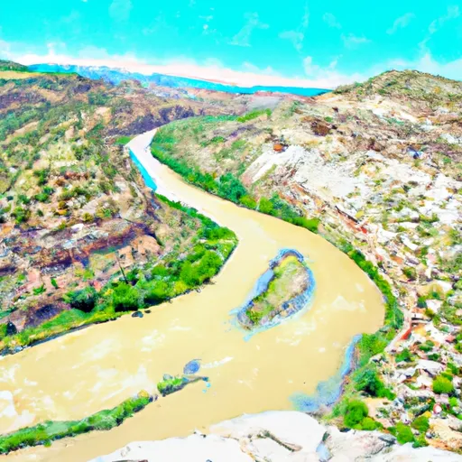  EASTERN BOUNDARY OF DINOSAUR NATIONAL MONUMENT TO  CONFLUENCE WITH GREEN RIVER