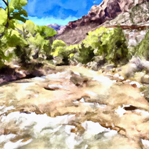  HEADWATERS TO  ONE MILE UPSTREAM FROM THE WESTERN BOUNDARY OF ZION NATIONAL PARK