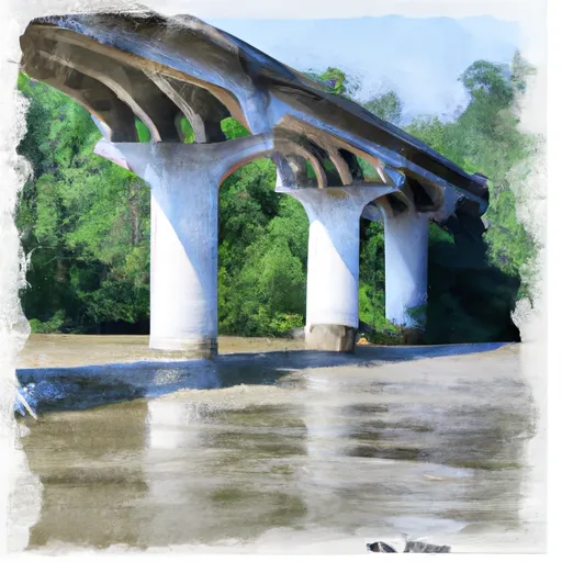  THE JACKSON COUNTY ROUTE 614 BRIDGE
 TO ENDS APPROXIMATELY 2 RIVER MILES FROM THE SOUTHERN TERMINUS OF THE STUDY AREA
