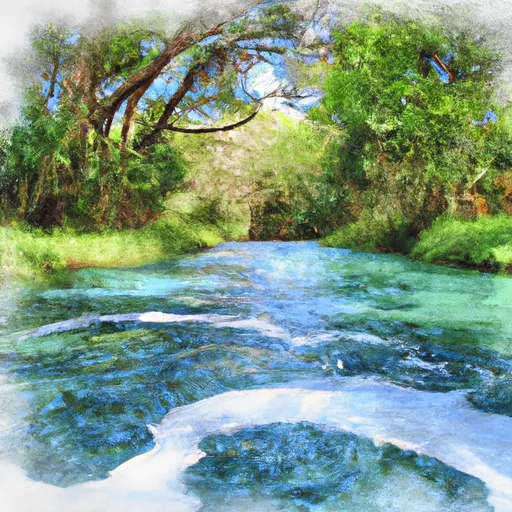  THE LITTLE RIVER SPRINGS AT RIVER MILE 81 TO  THE MOUTH OF THE RIVER AT THE GULF OF MEXICO