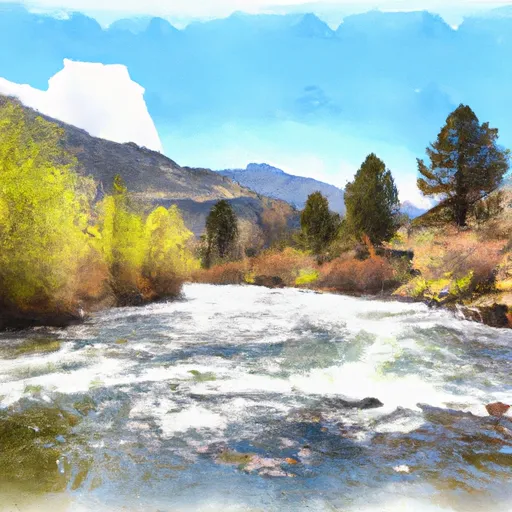WARM SPRINGS CREEK TO CONFLUENCE WITH PINE CREEK