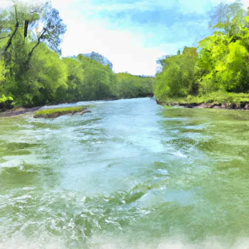 1/4 MILE WEST OF HIGHWAY 55 TO CONFLUENCE WITH MAIN BRANCH