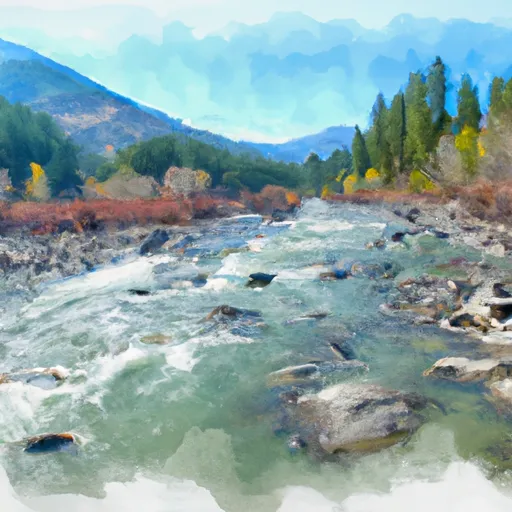 PASAYTEN WILDERNESS BOUNDARY TO CONFLUENCE WITH METHOW RIVER