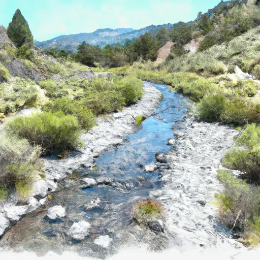 HEADWATERS IN MARBLE MOUNTAINS WILDERNESS TO PRE-1984 WILDERNESS BOUNDARY