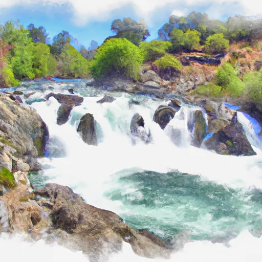 RAINBOW FALLS TO CONFLUENCE WITH NORTH FORK SAN JOAQUIN RIVER