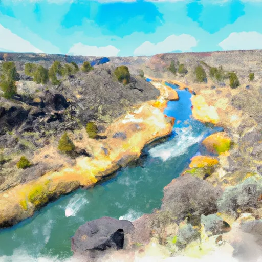 CROOKED RIVER NATIONAL GRASSLAND BOUNDARY TO CONFLUENCE WITH DESCHUTES RIVER