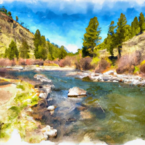 PONDEROSA CAMPGROUND TO CONFLUENCE WITH SOUTH FORK SALMON RIVER