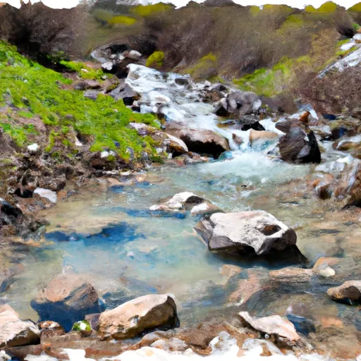 HEADWATER SPRING IN SEC 8 TO MT TIMPANOGOS WILDERNESS BOUNDARY