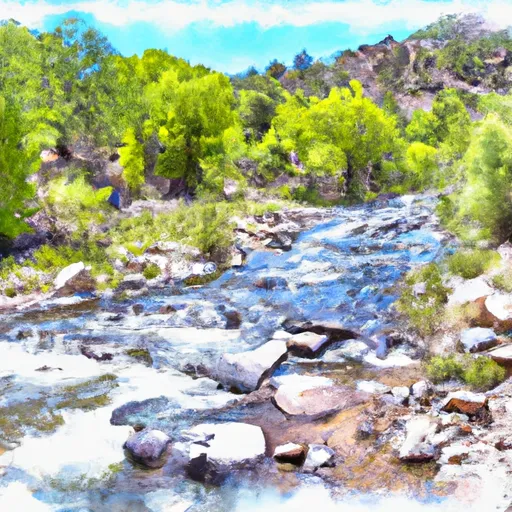 HEADWATERS TO CONFLUENCE WITH DIAMOND CREEK