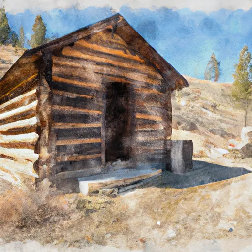 GARNET GHOST TOWN MINERS CABIN #12A