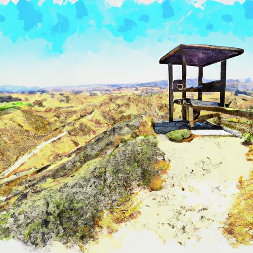 WALLACE CREEK / SAN ANDREAS FAULT VIEW POINT