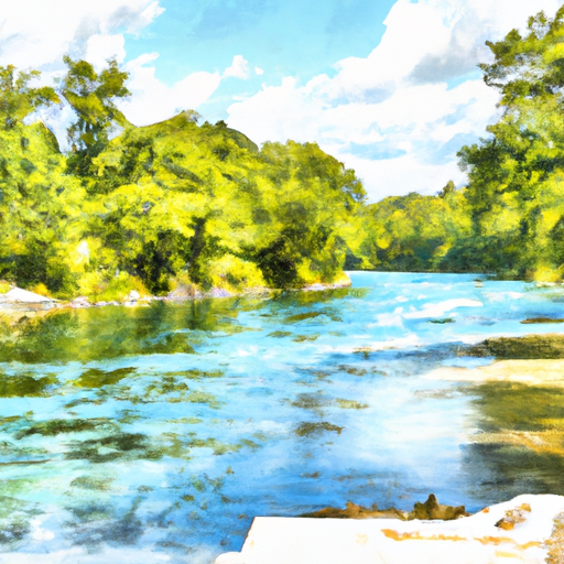 Sulphur River Levels 100 of Normal Streamflow Discharge